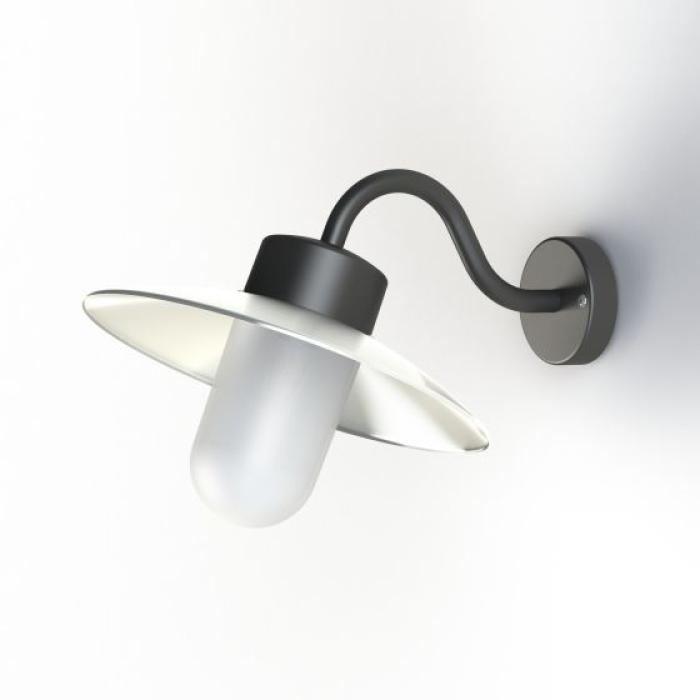 Mattglas zink